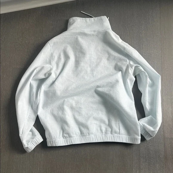 Lululemon Athletica Light Blue Half-Zip Sweatshirt - Picture 7 of 8